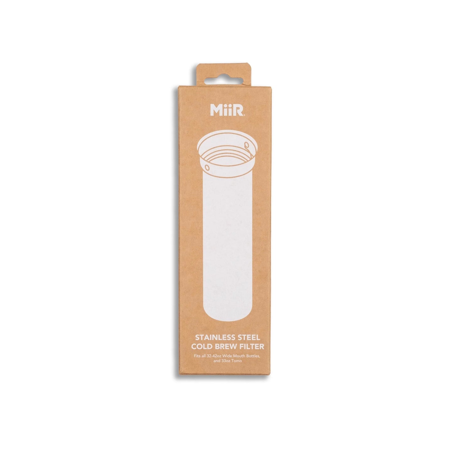Topo Designs x MiiR Cold Brew Filter in "Stainless Steel"