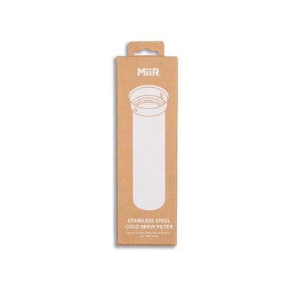 Topo Designs x MiiR Cold Brew Filter in "Stainless Steel"
