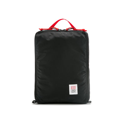 Topo Designs Pack Bag 10L travel packing cube in "Black".